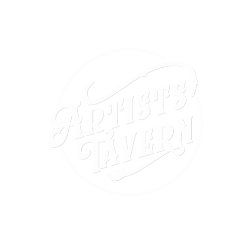 white artists tavern logo